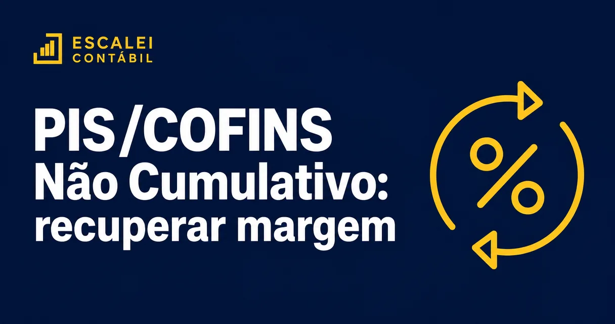 PIS/COFINS Não Cumulativo na Prática: Como recuperar margem