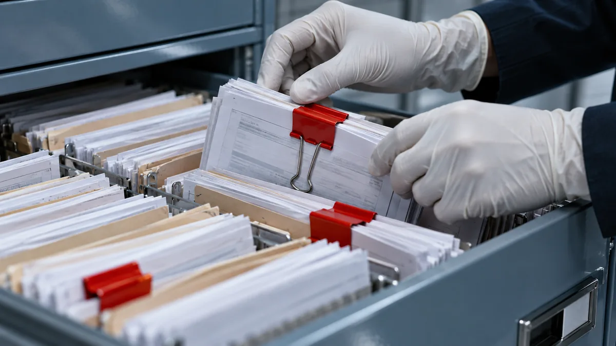 Notas de entrada e saída pareadas para revisão de ressarcimento de ICMS-ST.