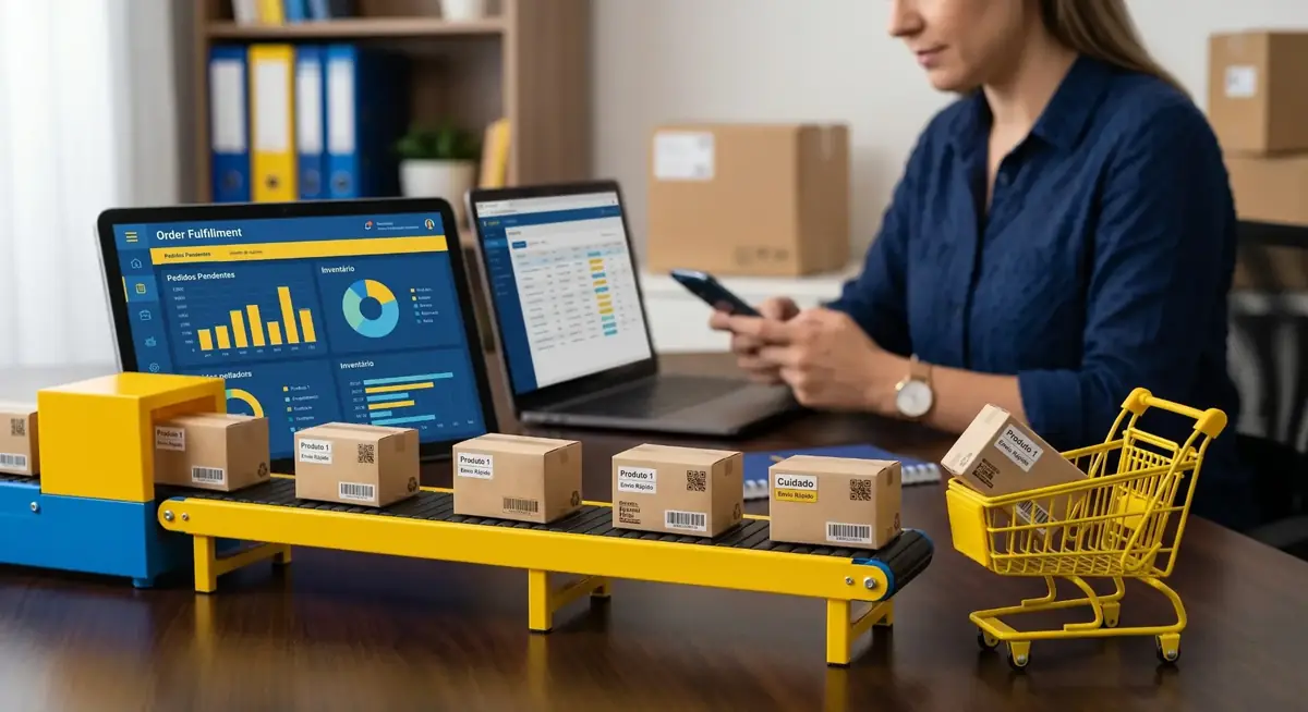 Operação de e-commerce atendida pela Escalei Contábil